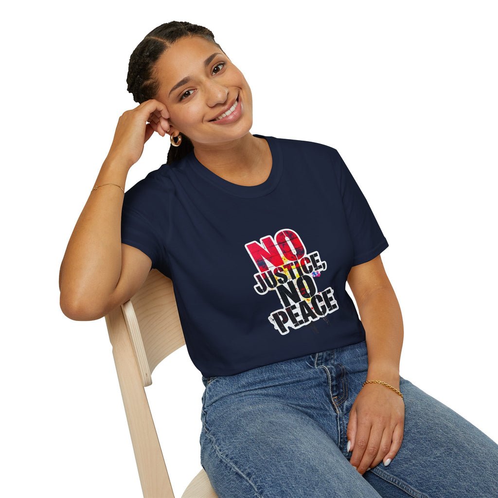 No Justice, No Peace Unisex Softstyle T-Shirt