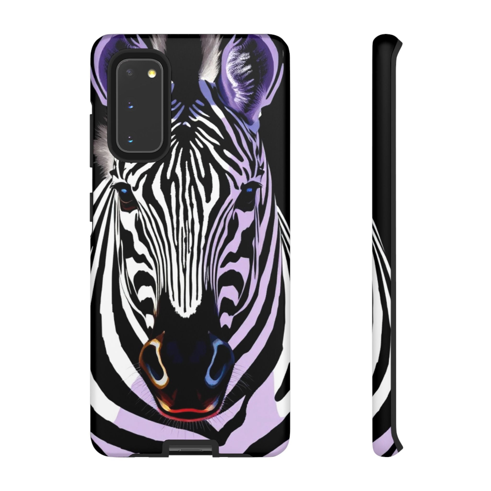 Android OR iPhone Compatible Cases - Zebra Design - Unique Tough Cases