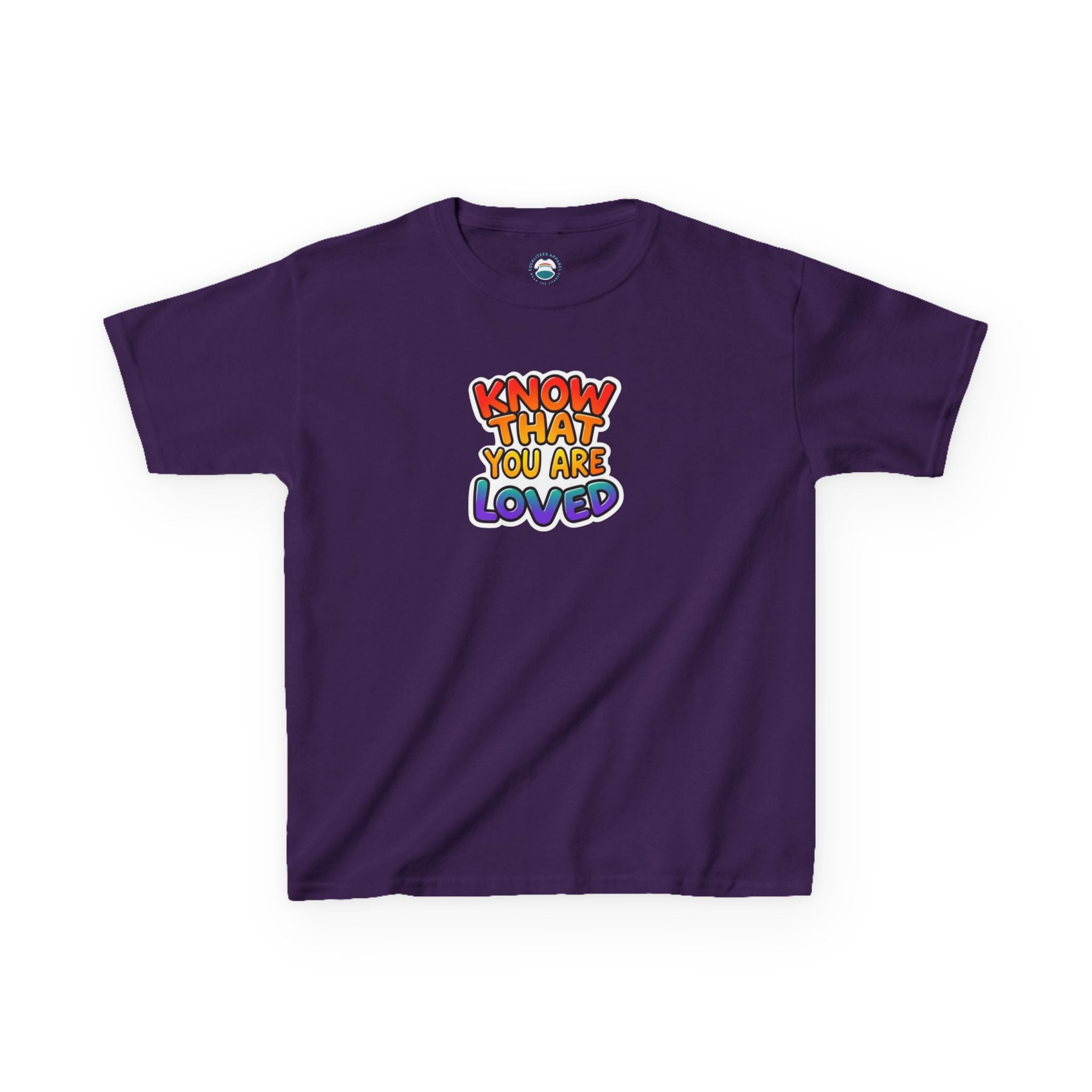 Know That You Are Loved Heavy Cotton™ Tee - Peace Tee for Children