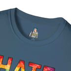T-Shirt — "Hate Is Not A Family Value" Rainbow Pride Tee
