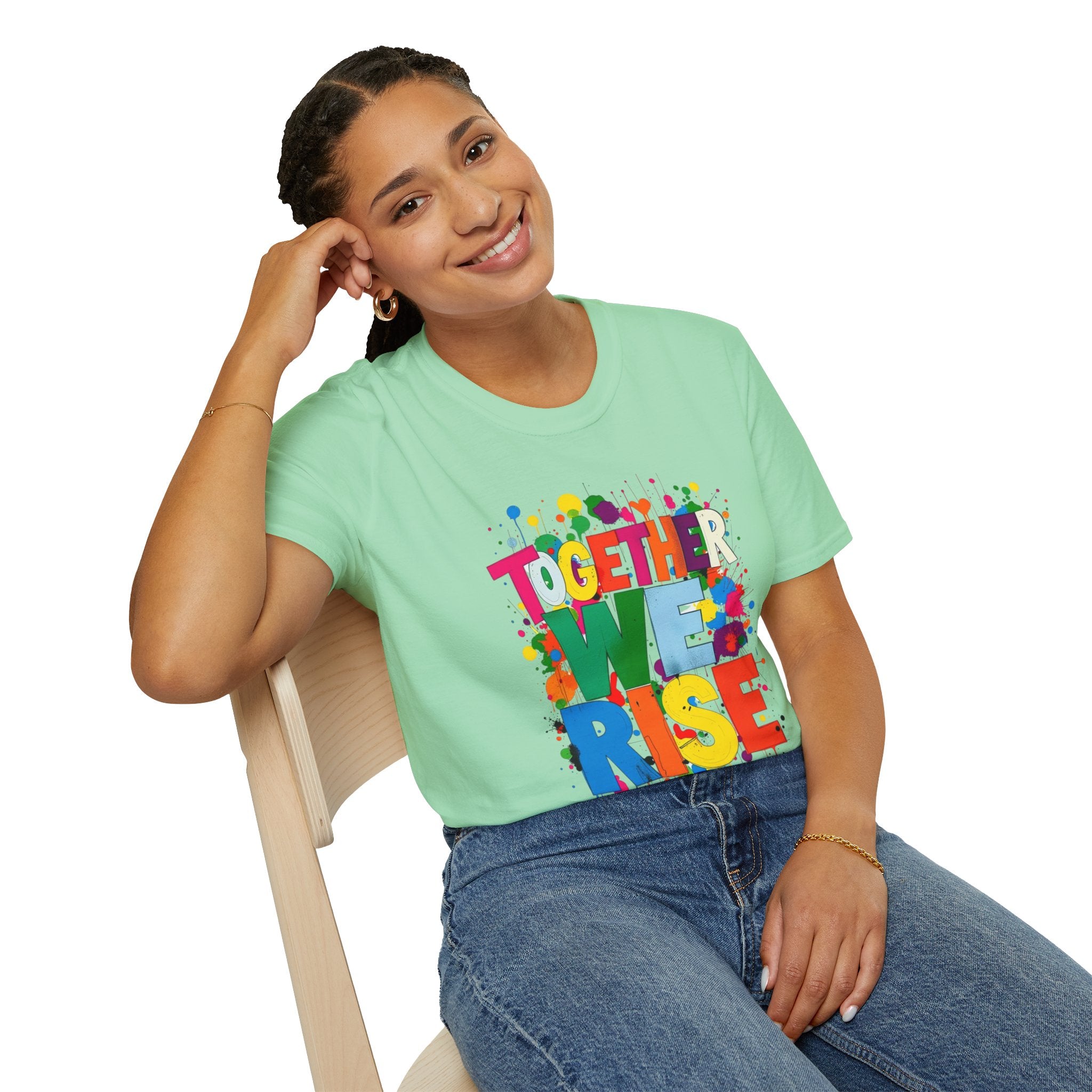 Together We Rise Unisex Softstyle T-Shirt