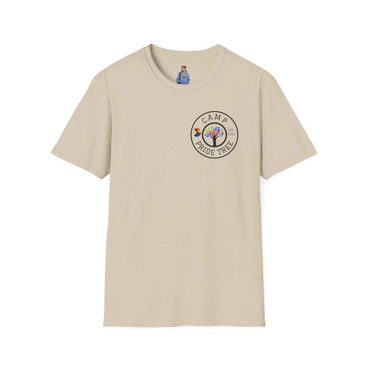 Camp Pride Tree T-Shirt — Logo Tee