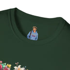 FDT Bold Floral Typography T-Shirt