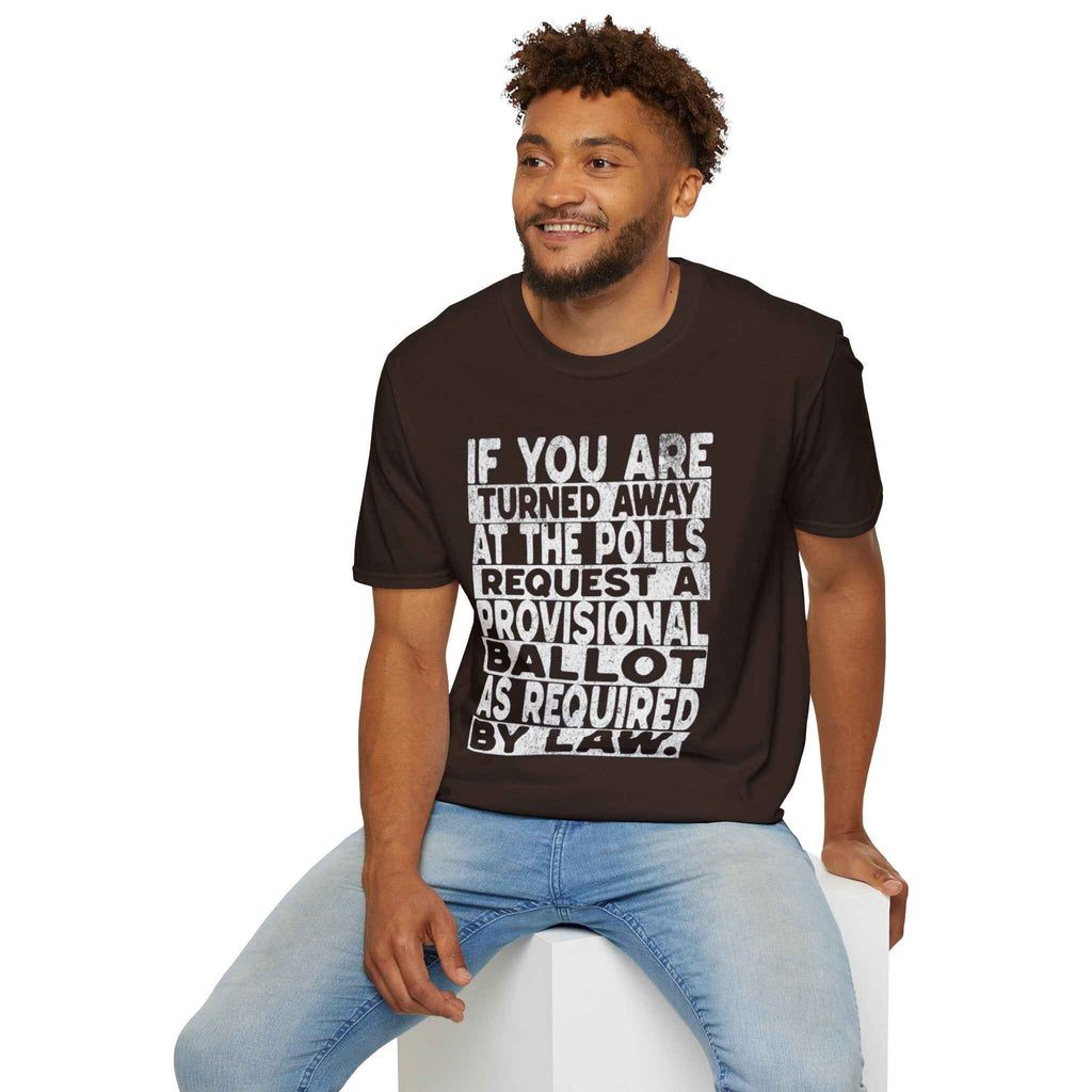 Do Not Be Intimidated Know Your Rights Voting Tee-English