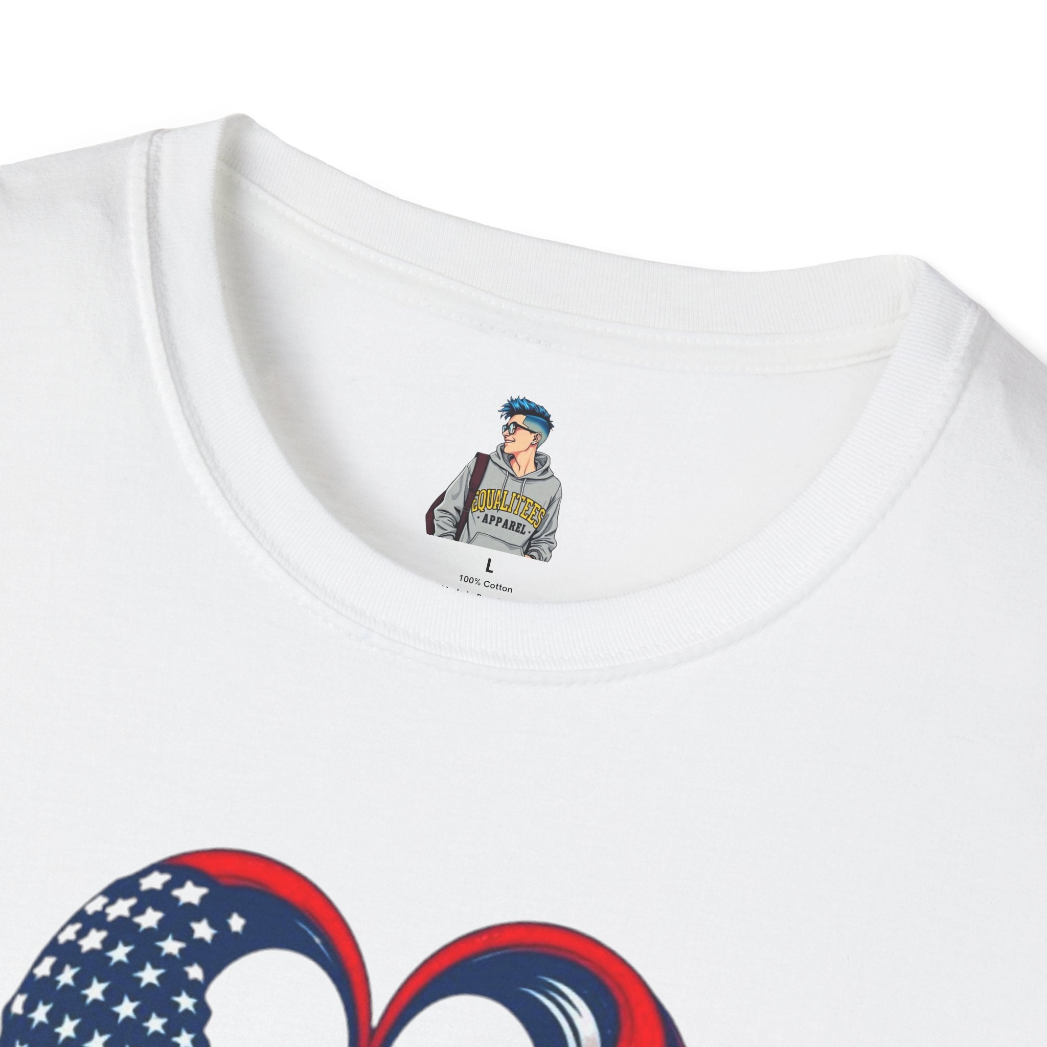 American Patriots Stand with Canada Unisex Softstyle T-Shirt