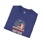 Patriotic Activism T-Shirt - Our Resistance Matters & Save Democracy Designs