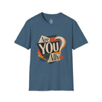 Are You An Ally? T-Shirt — Vintage Pride Ally Tee