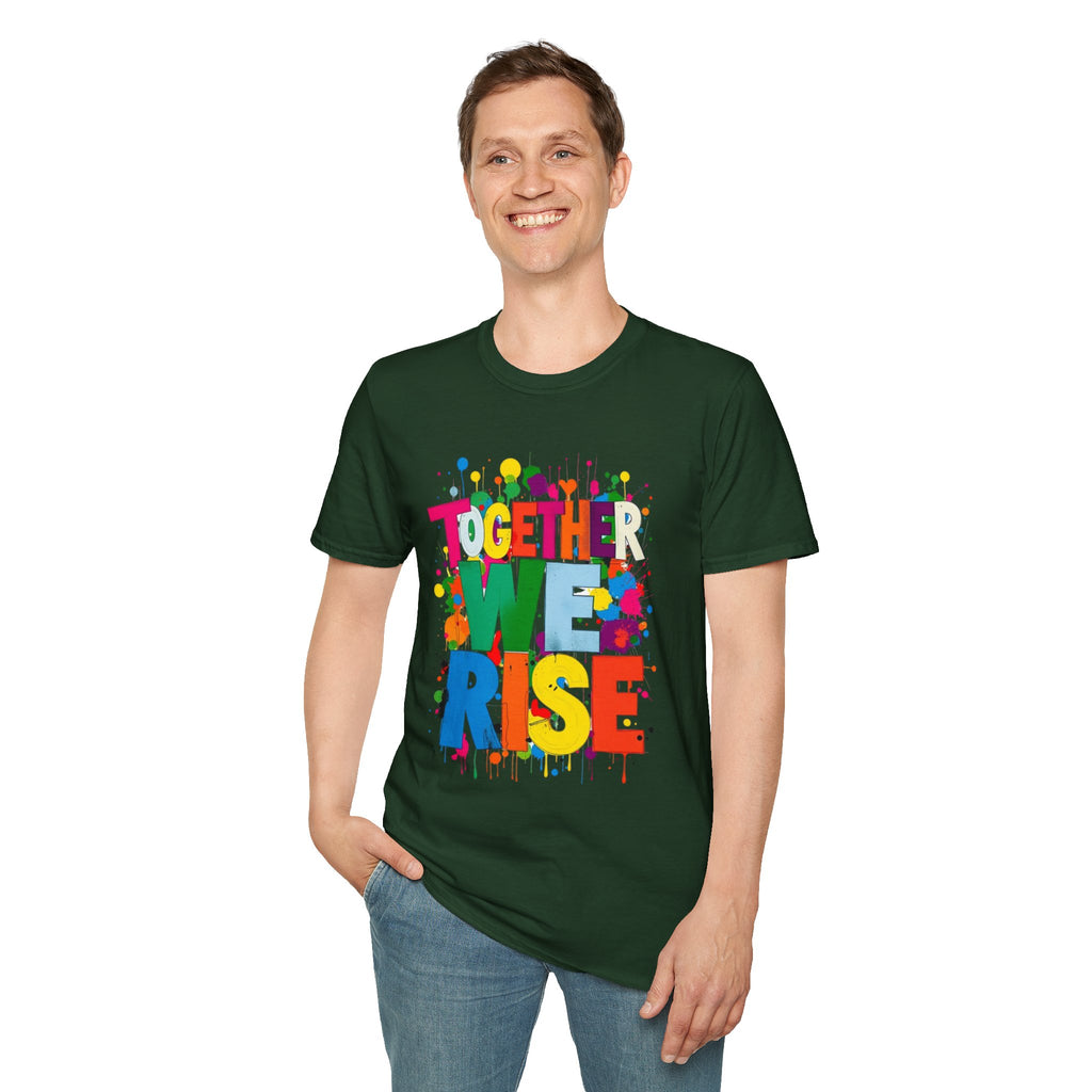 Together We Rise Unisex Softstyle T-Shirt