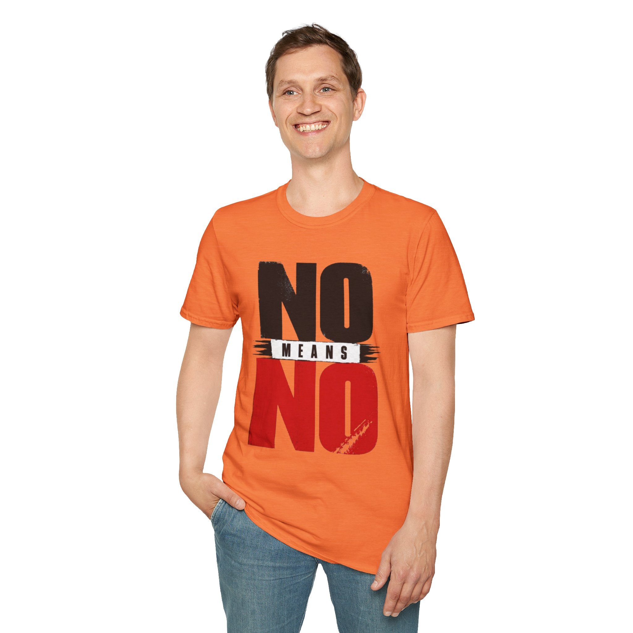 NO Means NO T-Shirt — Consent Awareness Graphic Tee