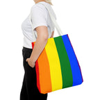 Rainbow Pride Flag Tote Bag