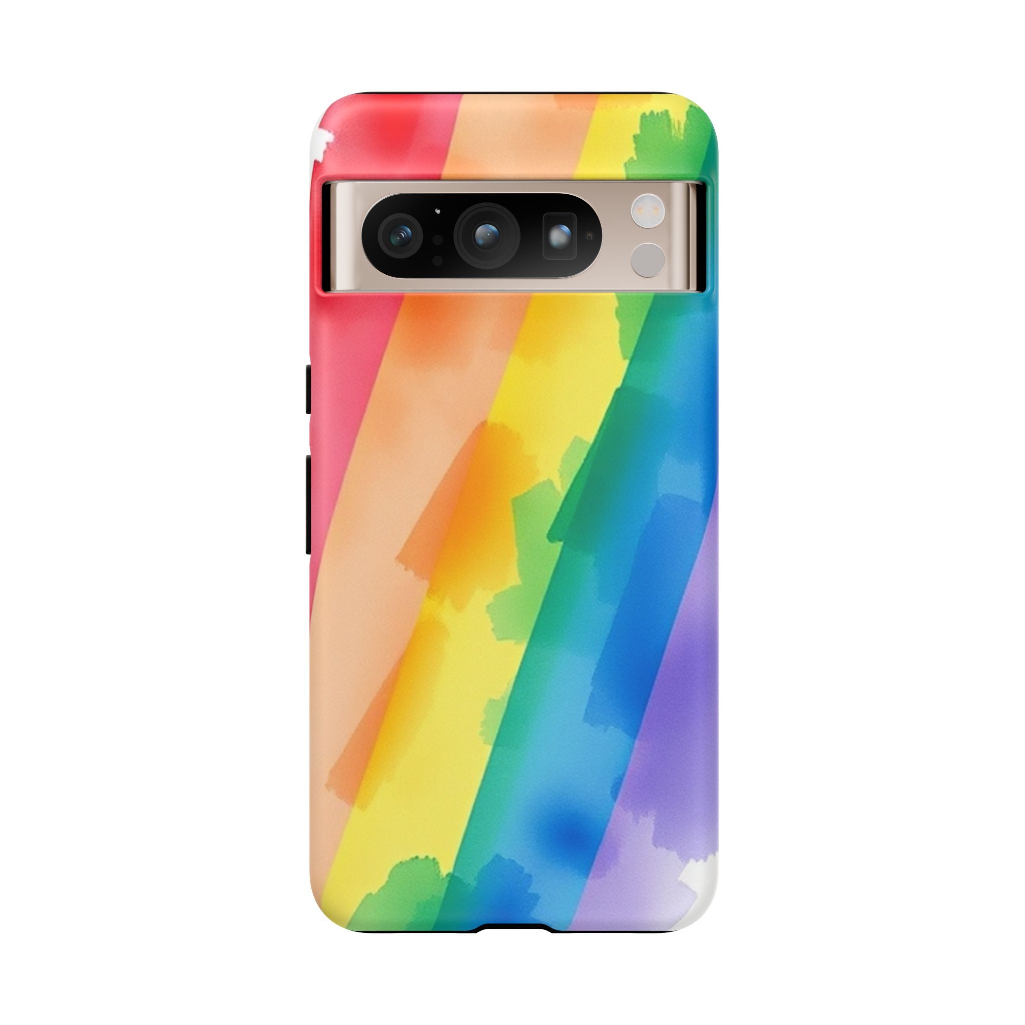Rainbow Watercolor Art Tough Cases For Android & iPhone