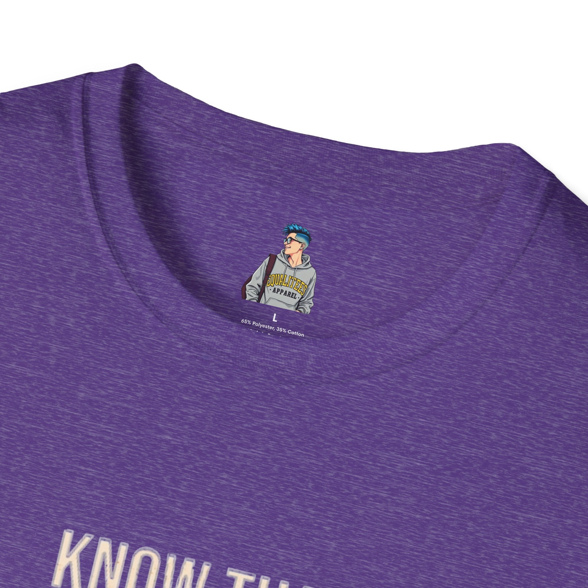 Safety Pin Know That You Are Loved Inspirational Tee Unisex Softstyle T-Shirt