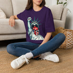 Resist - Patriotic Statue of Liberty T-Shirt - Unisex Softstyle Tee