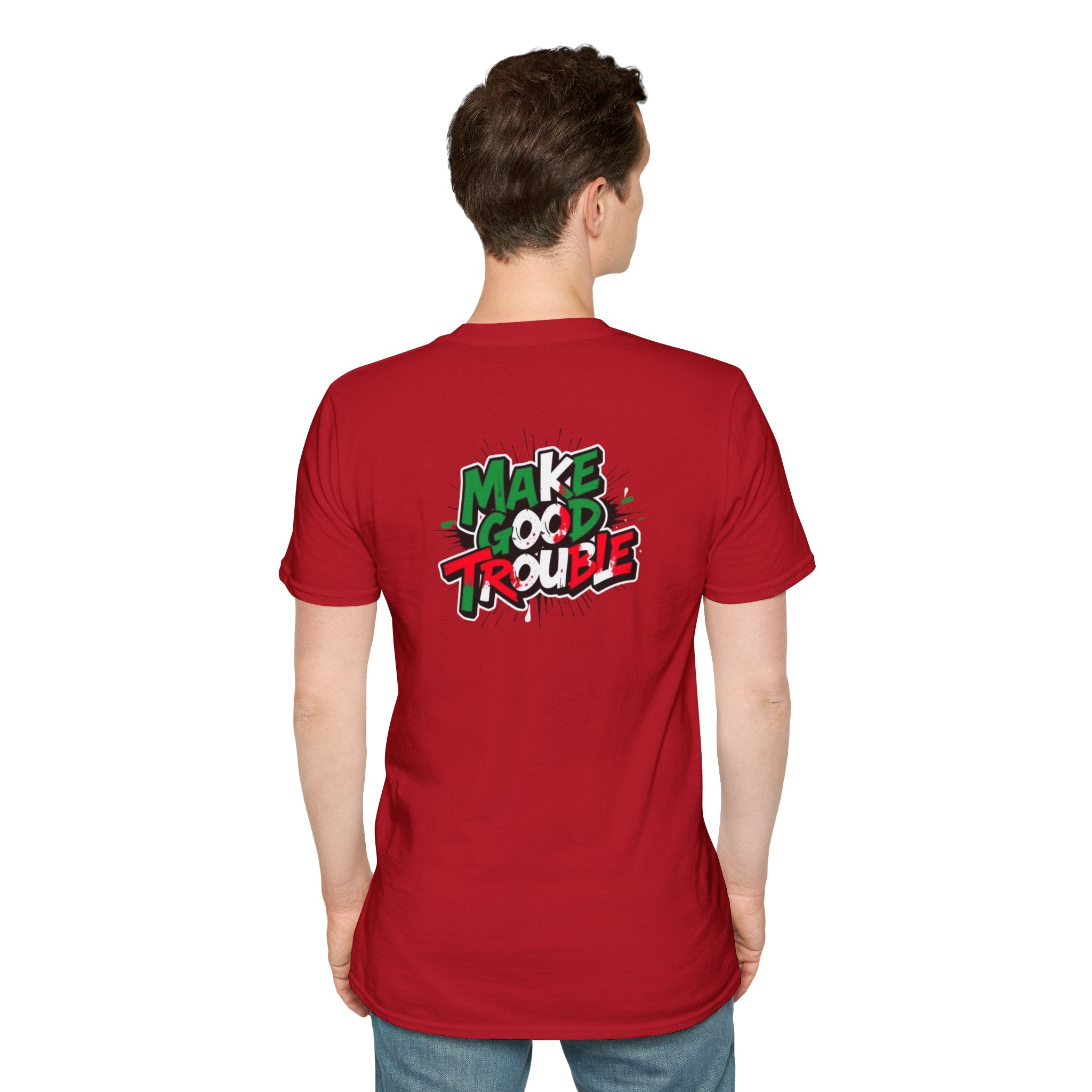 Make Good Trouble T-shirt  Fun Graphic Tee for Activists & Trendsetters