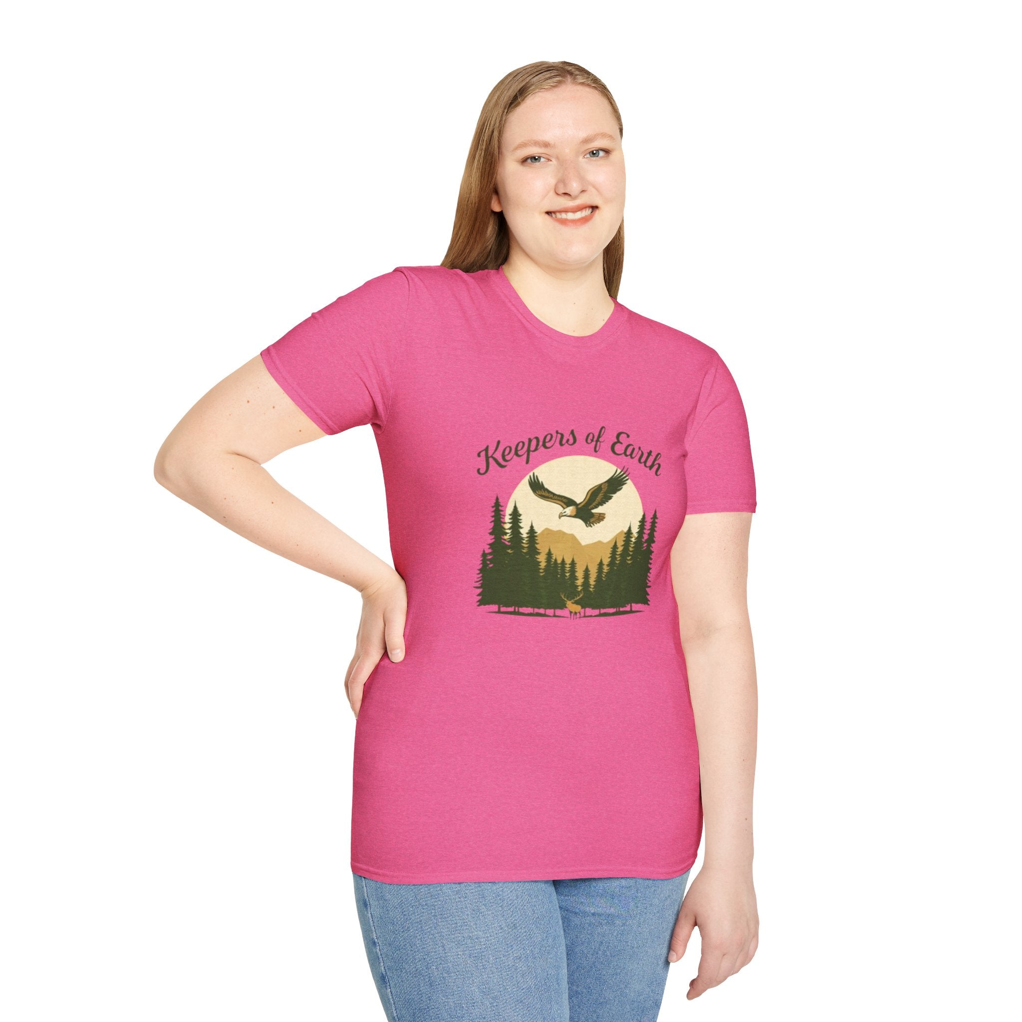 Keepers of the Earth Eagle and Elk T-shirt