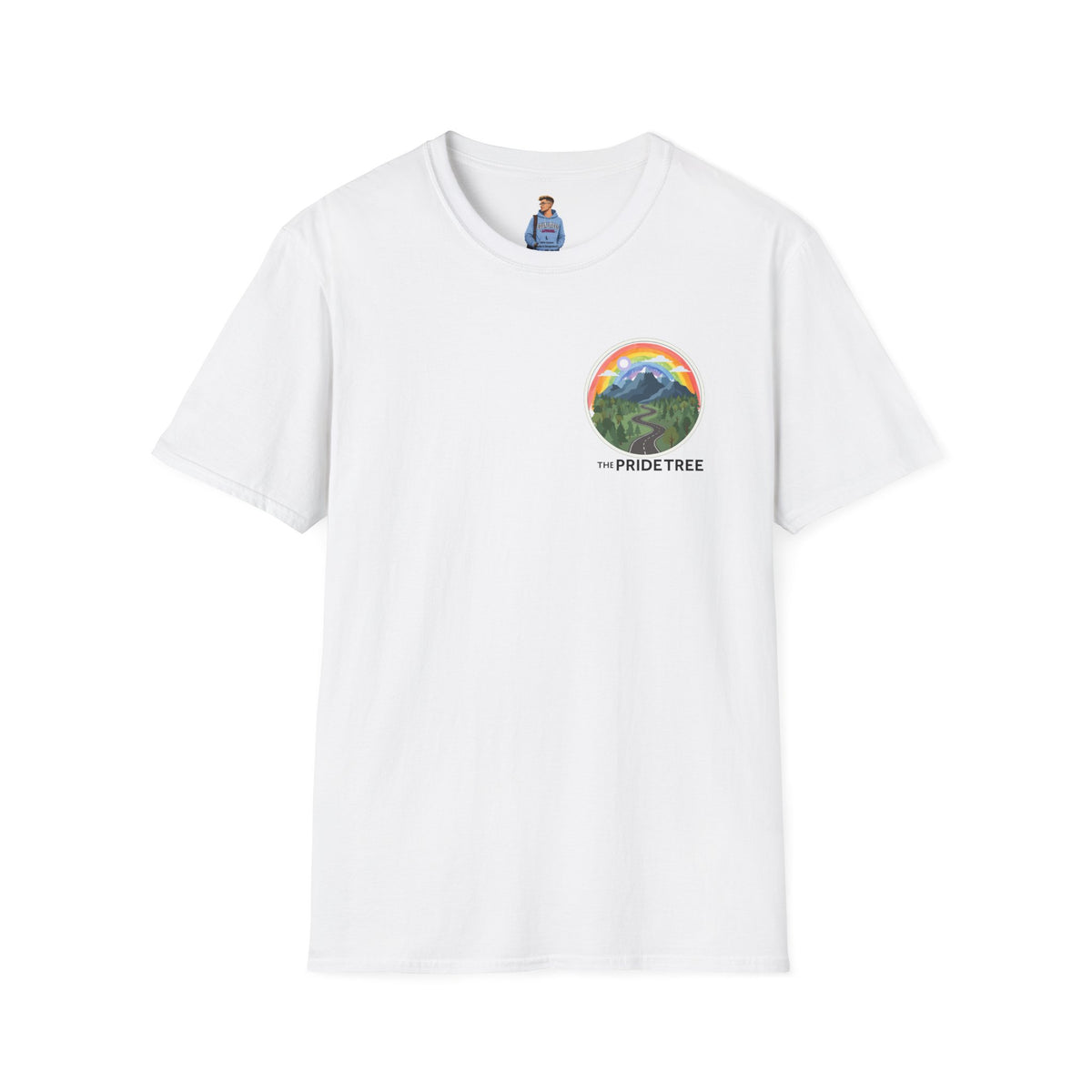 Pride Tree Las Vegas Mountain Graphic T-Shirt