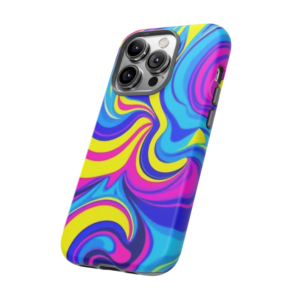 Psychedelic Swirl Tough Phone Case for iPhone