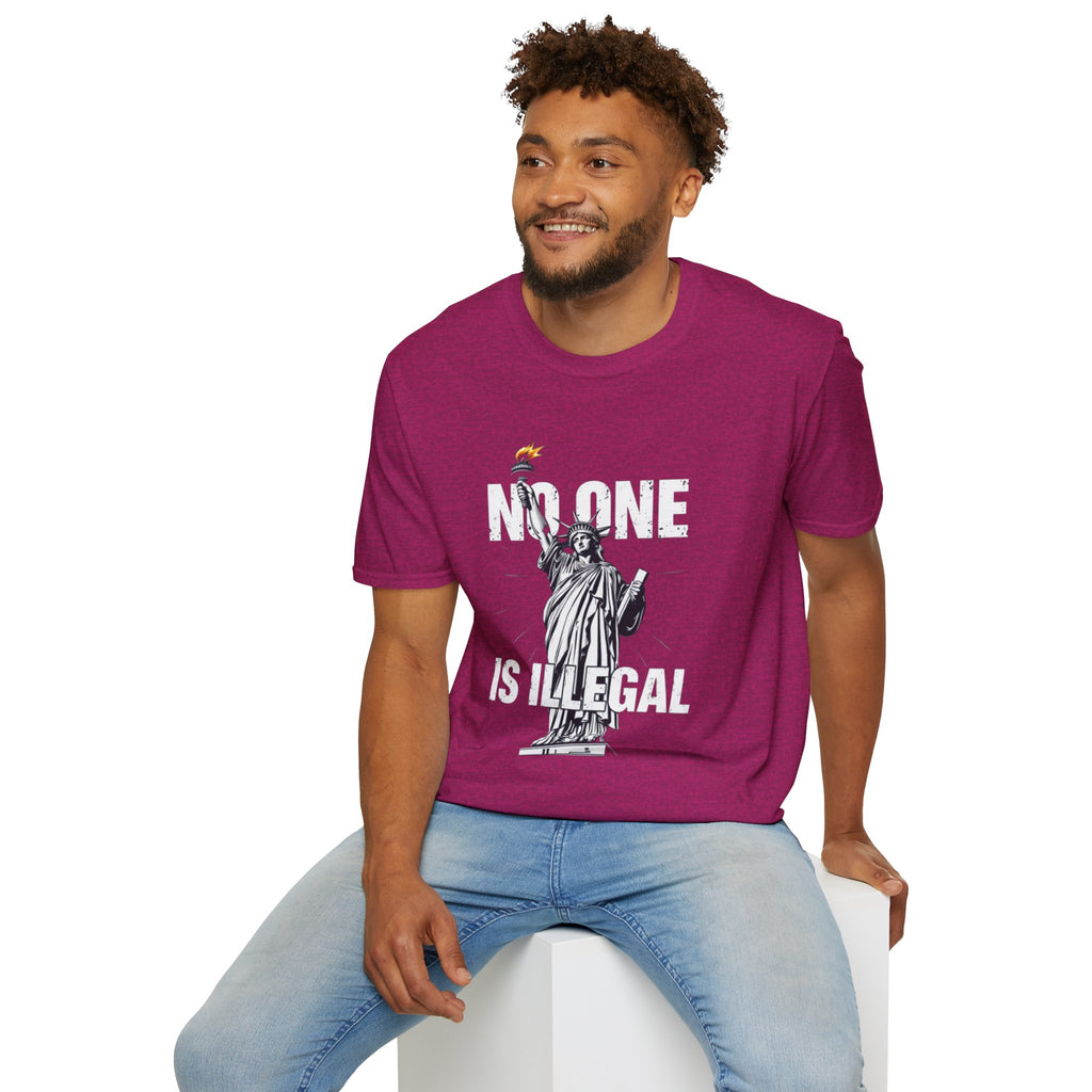 No One Is Illegal Graphic T-shirt