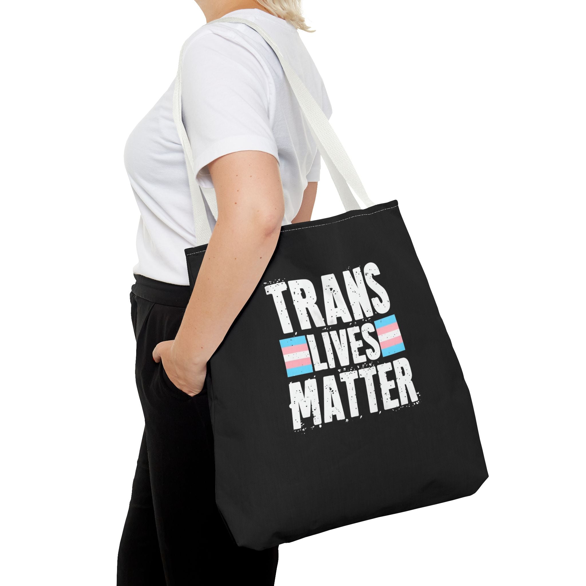 Trans Lives Matter Tote Bag