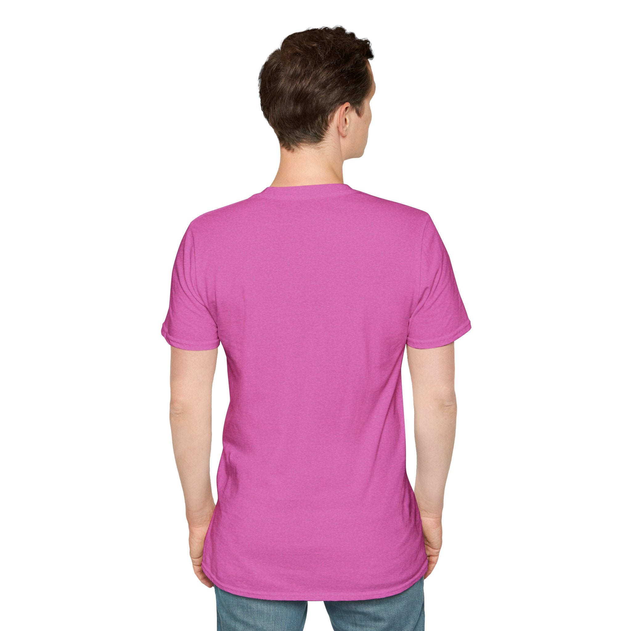 Unisex Softstyle T-Shirt - Black Trans Lives Matter Statement Tee