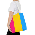 Pansexual Pride Flag Tote Bag