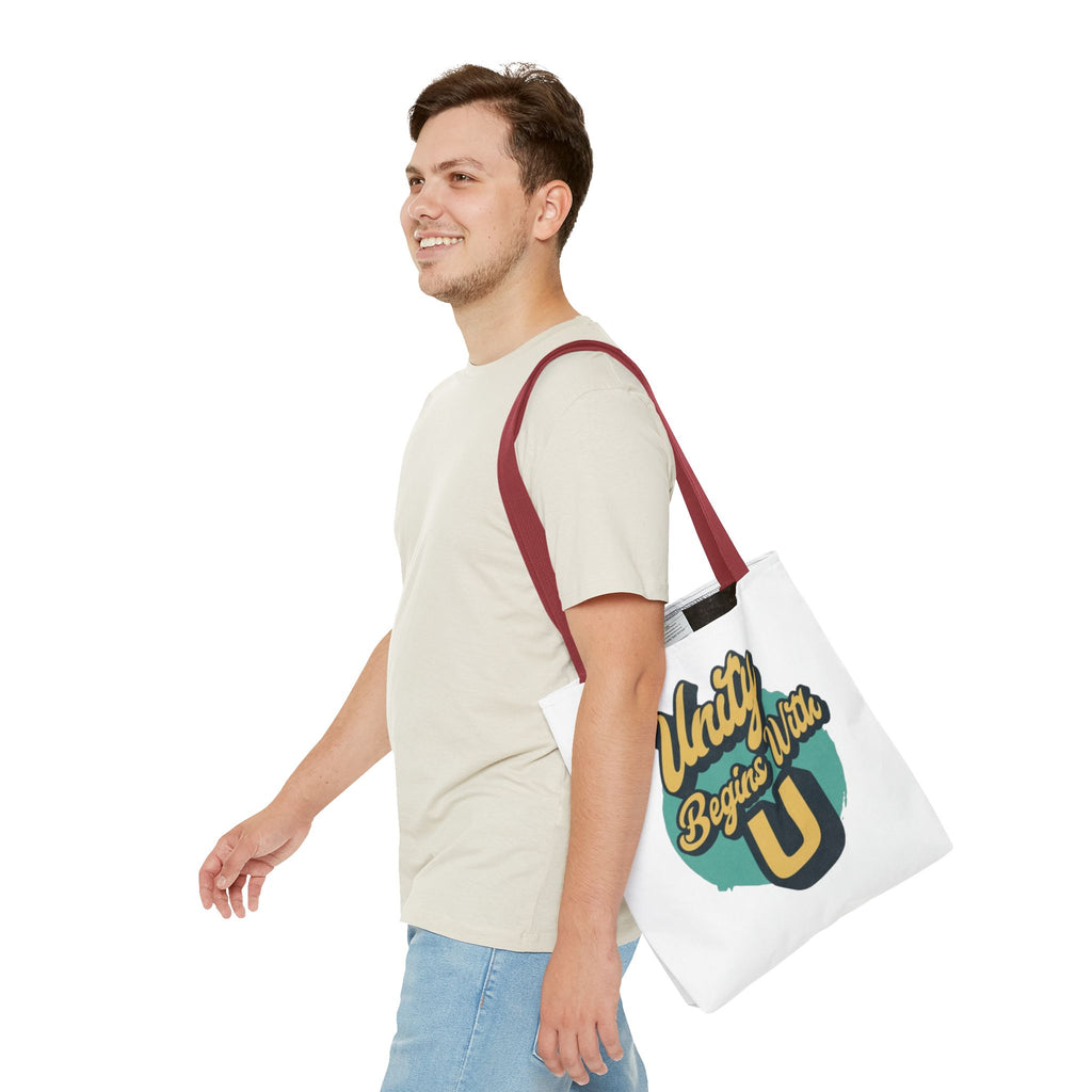 Unity Begins With U Design Tote Bag