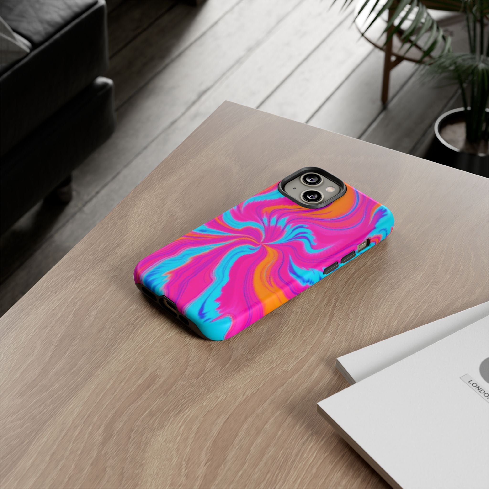 Psychedelic Swirl Tough Phone Case for iPhone