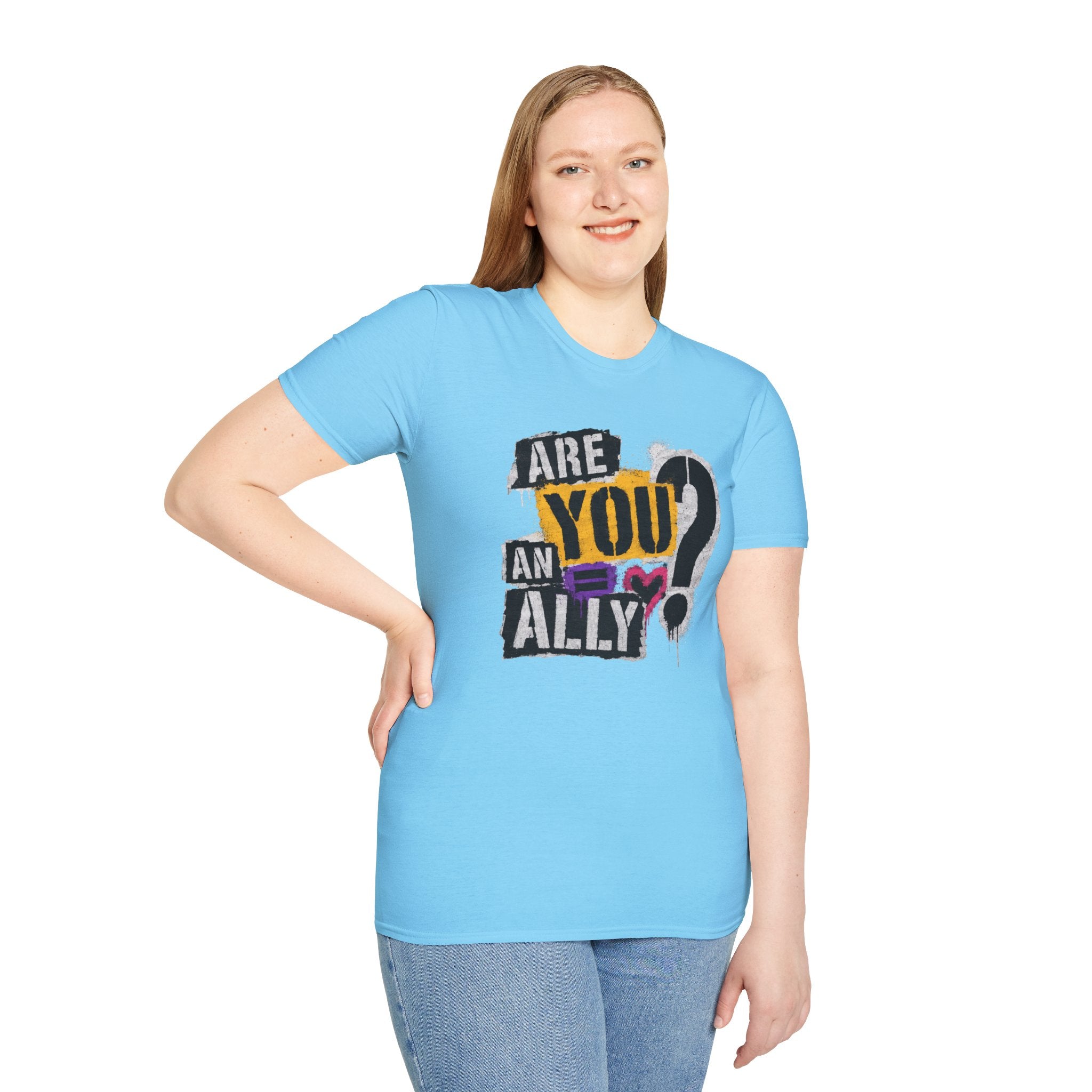 Are You An Ally? Graphic T‑Shirt — Pride & Allyship Tee