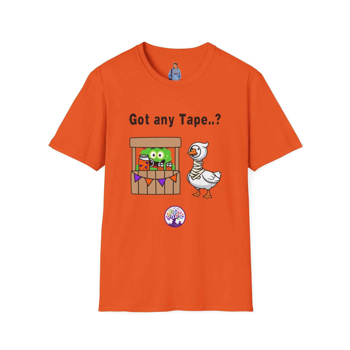 Got any Tape..? Mummy Goose & Monster Halloween T-Shirt