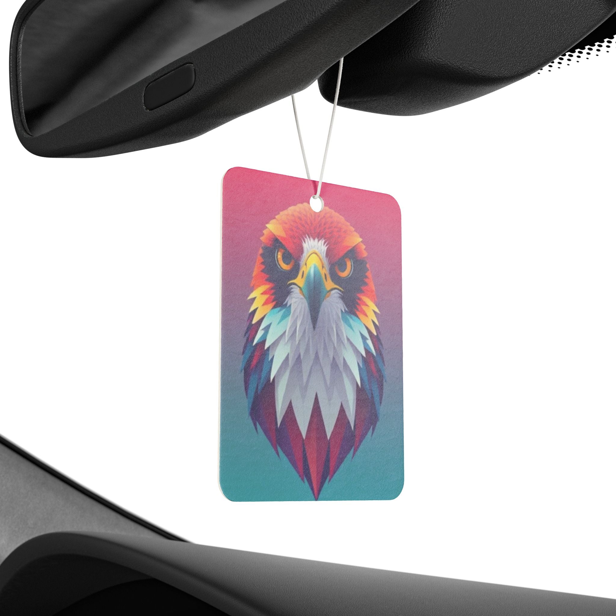Fractal Falcon Design - Car Air Freshener - Eclectic and Aromatic