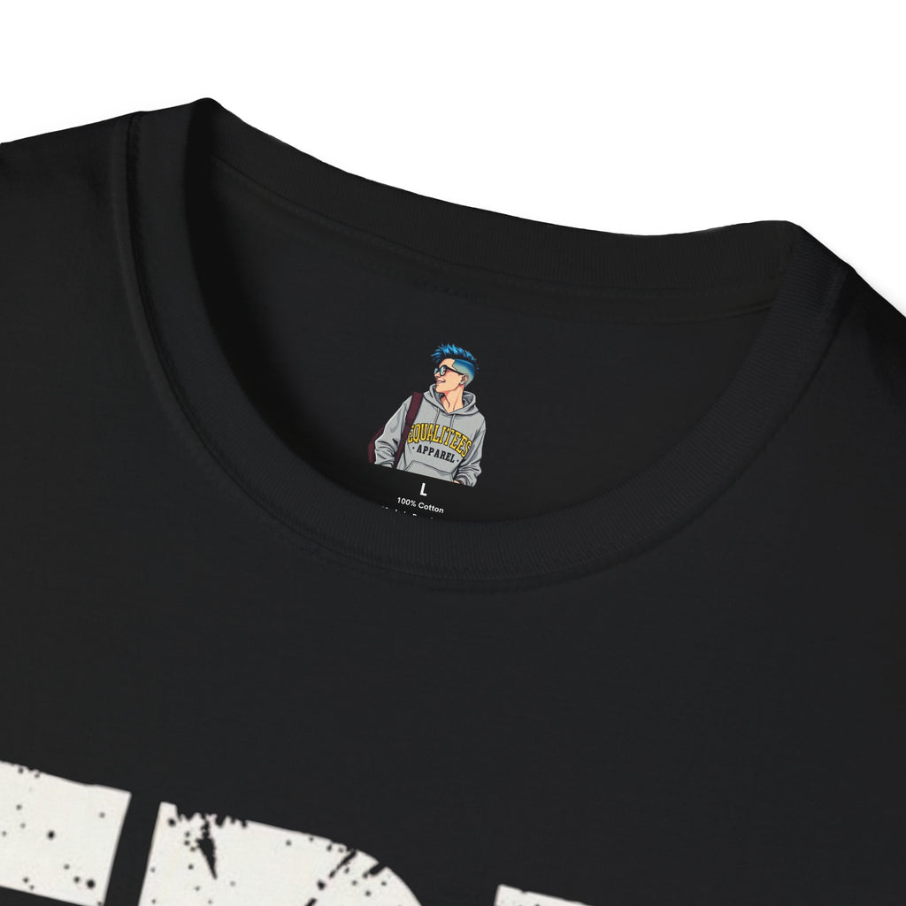 FDT Distressed Graphic T‑Shirt — Bold Statement Tee