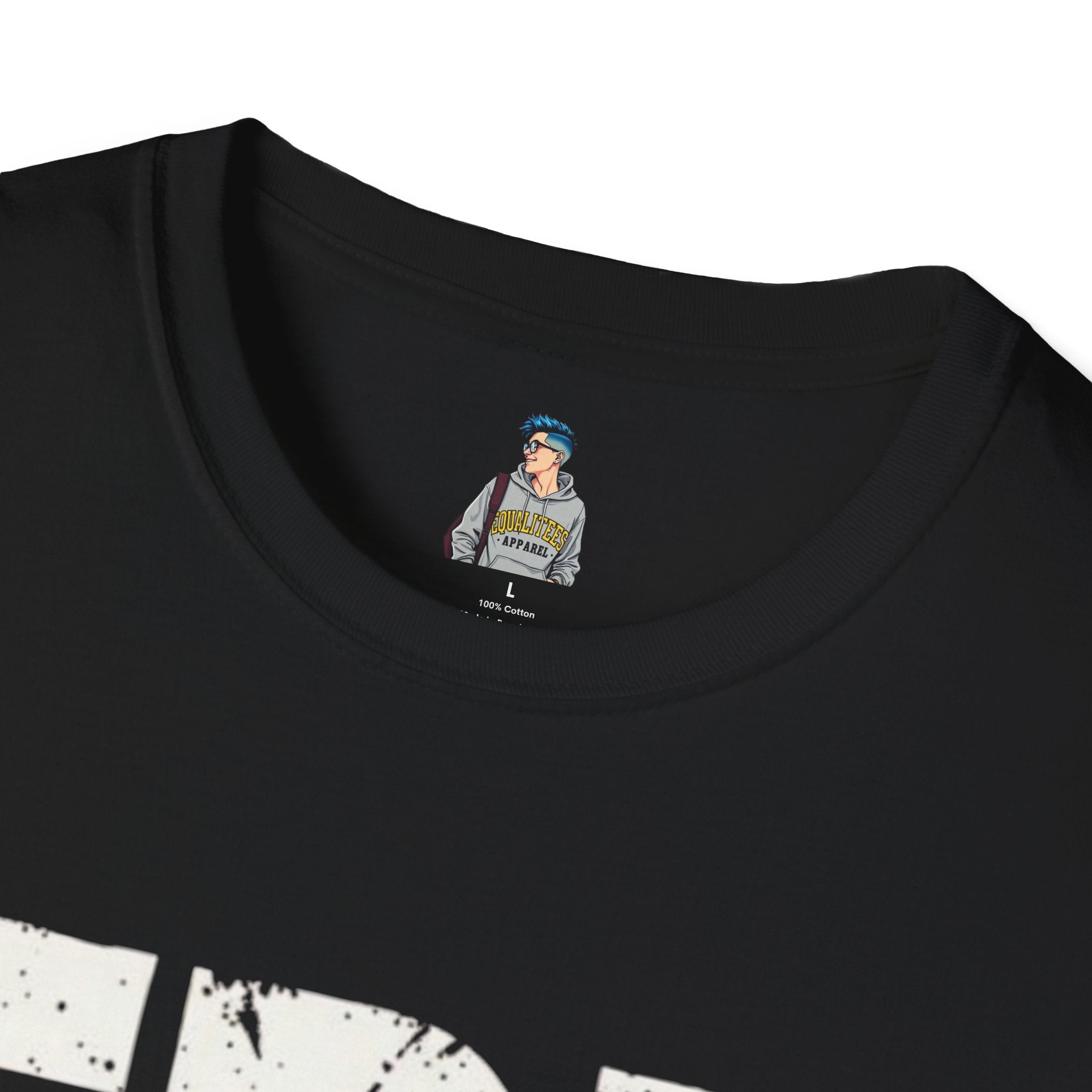 FDT Distressed Graphic T‑Shirt — Bold Statement Tee