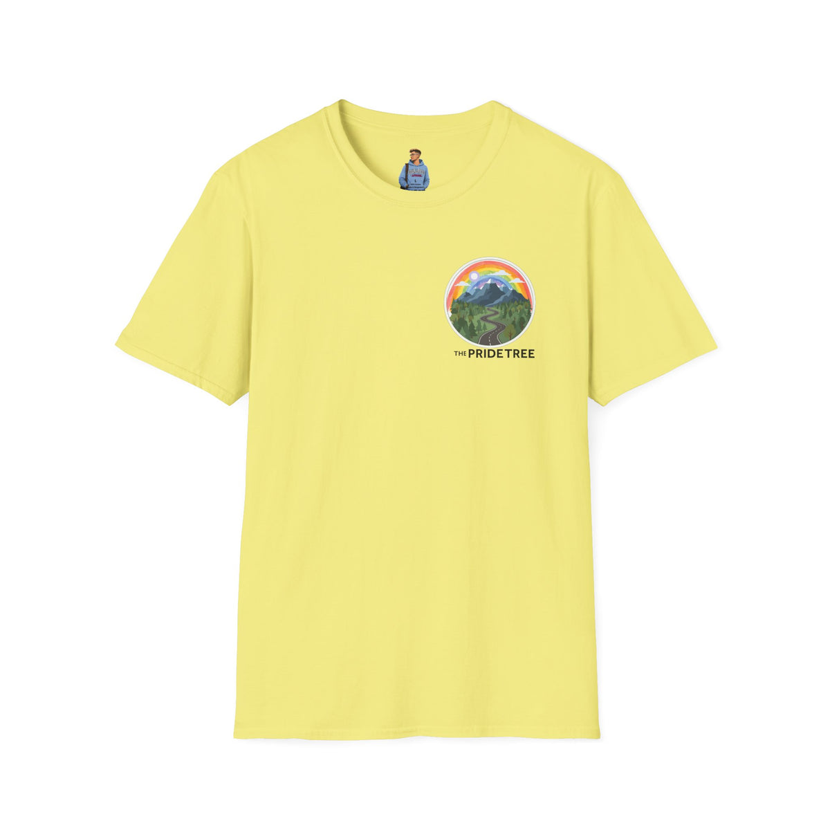 Pride Tree Las Vegas Mountain Graphic T-Shirt