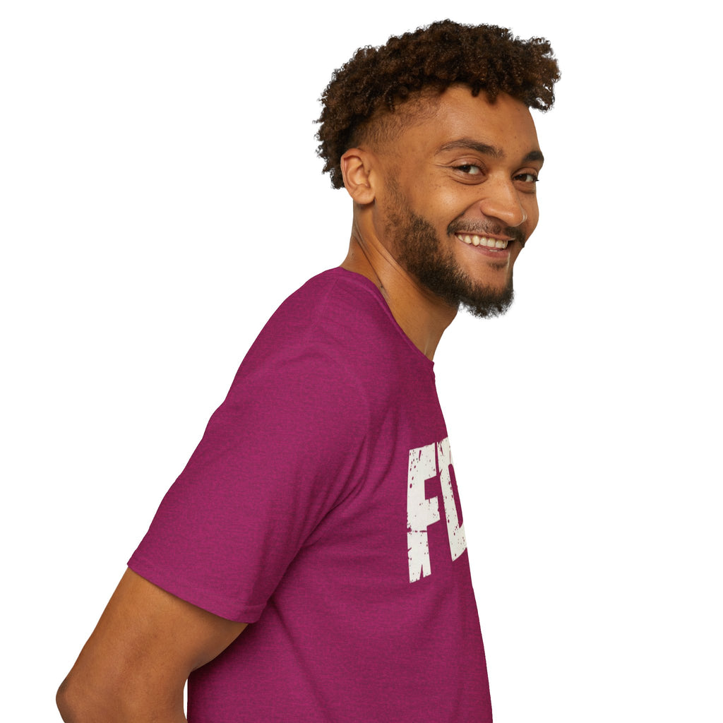 FDT Political Protest Distressed Graphic T-Shirt