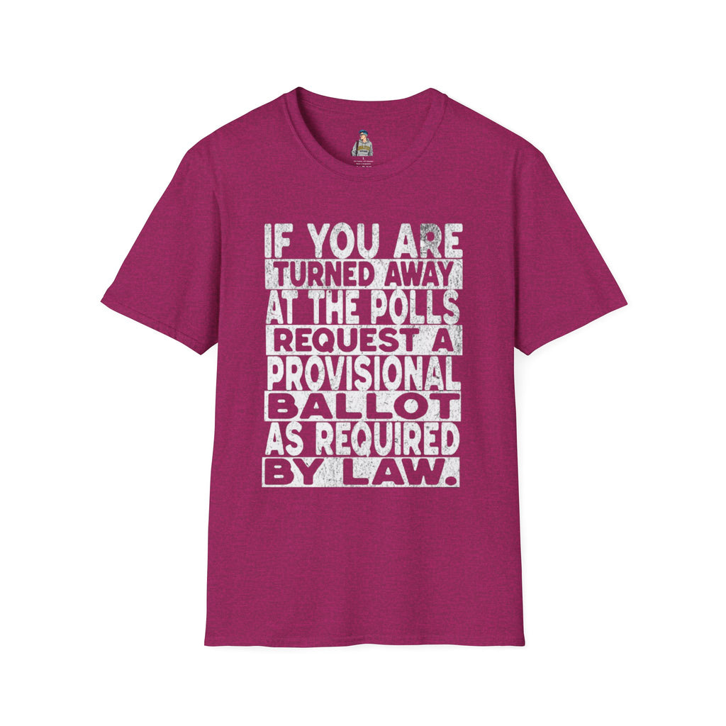 Know Your Rights Voter English T-Shirt