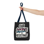 Our Existence Is Resistance Trans Protest Tote Bag