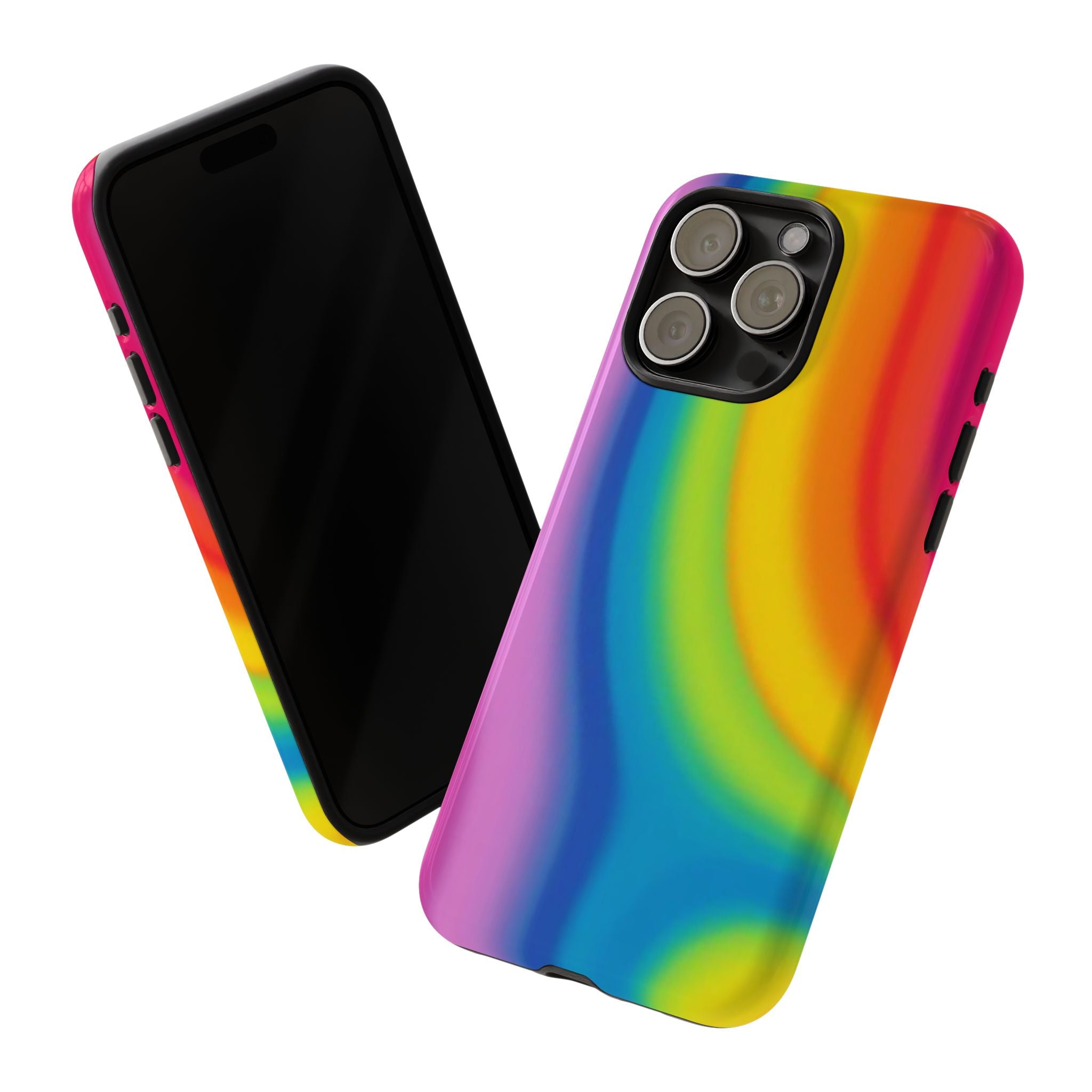 Rainbow Swirl Tough Phone Case for iPhone
