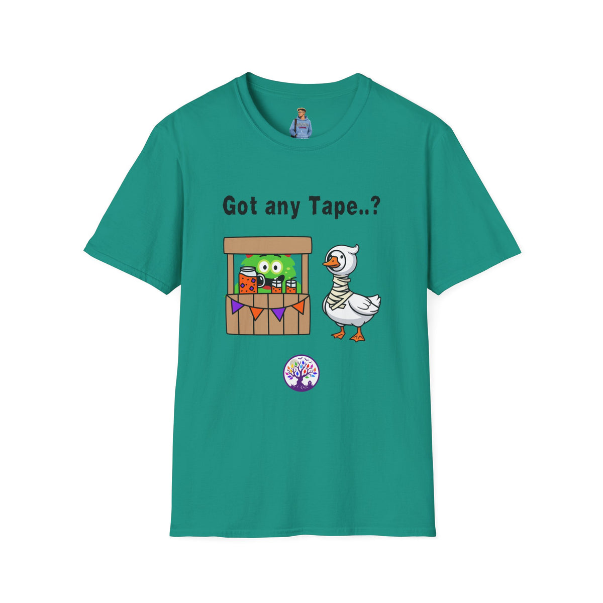Got any Tape..? Mummy Goose & Monster Halloween T-Shirt