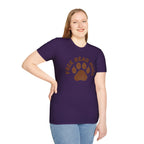 Free Bear Hugs T-Shirt — Cute Paw Print Wildlife Tee