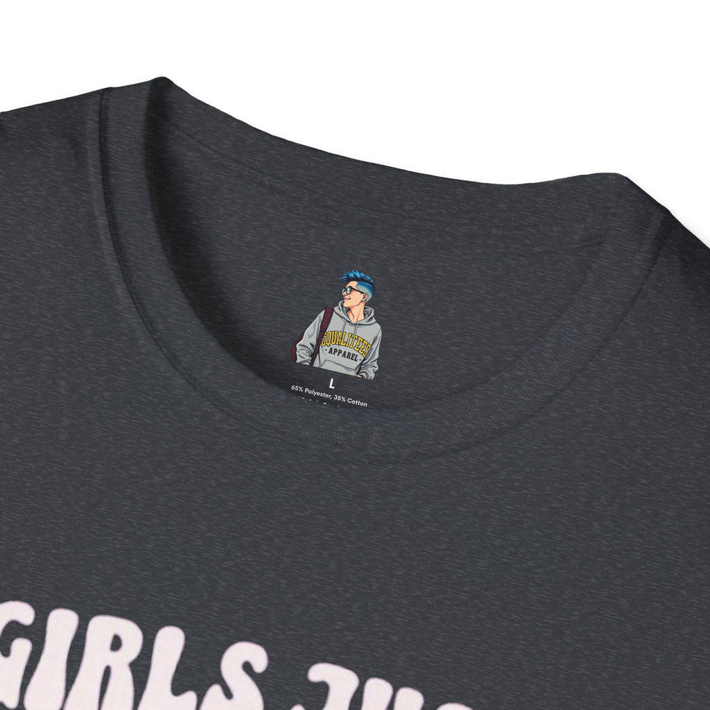 Girls Just Wanna Have Fundamental Human Rights Unisex Softstyle T-Shirt - EqualiTees.Me
