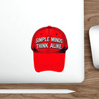Die-Cut Stickers - Red Cap - Simple Minds Think Alike