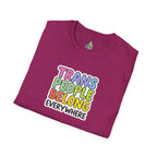 Trans People Belong Everywhere Unisex Softstyle T-Shirt