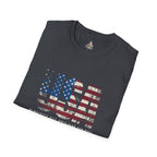 USA Democracy Statement Unisex Softstyle T-Shirt