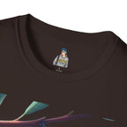 Trans Caterpillar to Butterfly Graphic T-Shirt