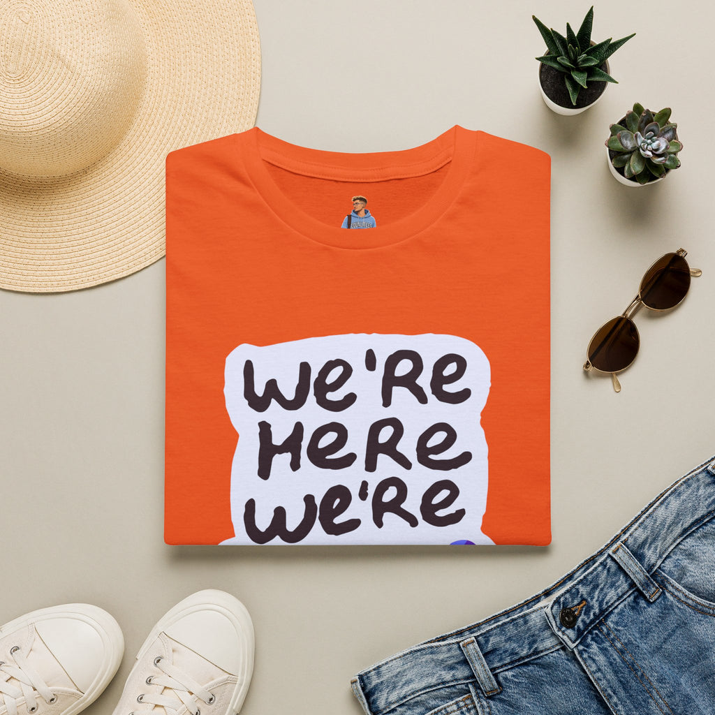 We’re Here We’re Queer Pride Tree Las Vegas T-Shirt