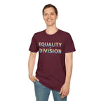 Equality is Greater Than Division T-Shirt — Rainbow Pride Graphic Tee