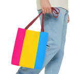 Pansexual Pride Flag Tote Bag