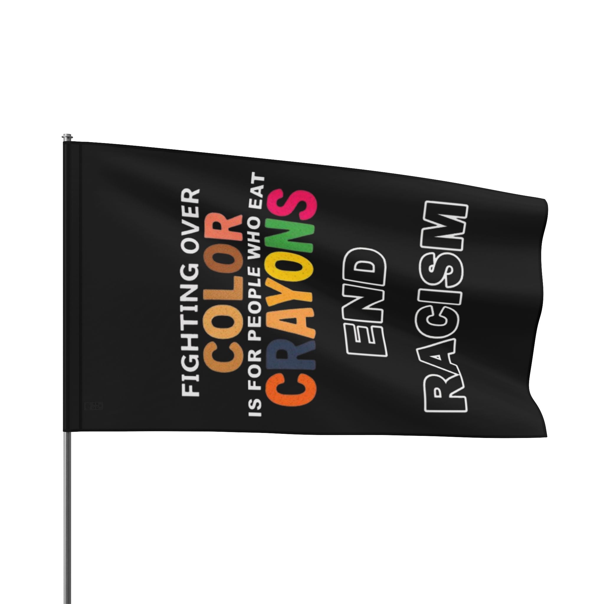 End Racism - Protest Flag