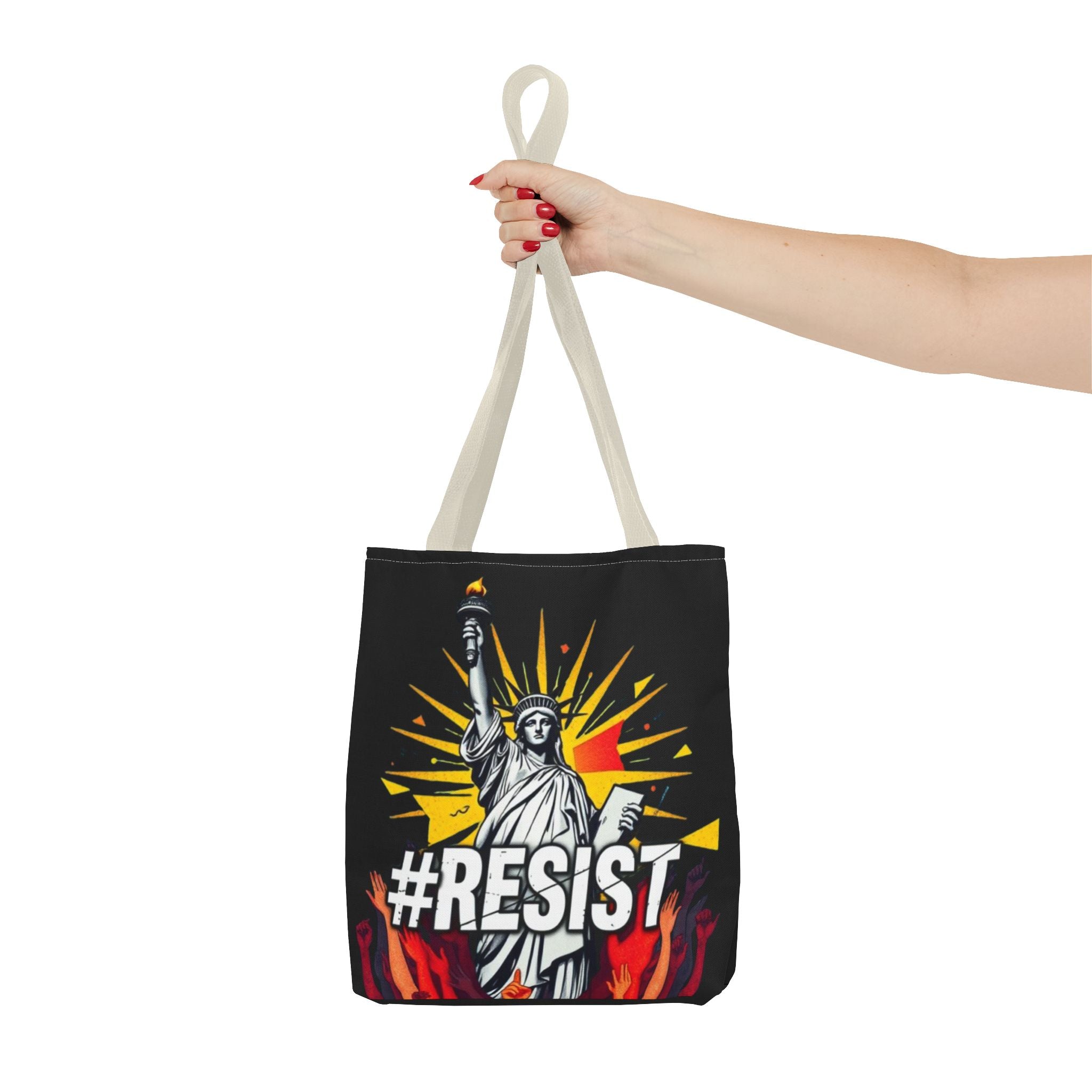 #RESIST With Lady Liberty Tote Bag