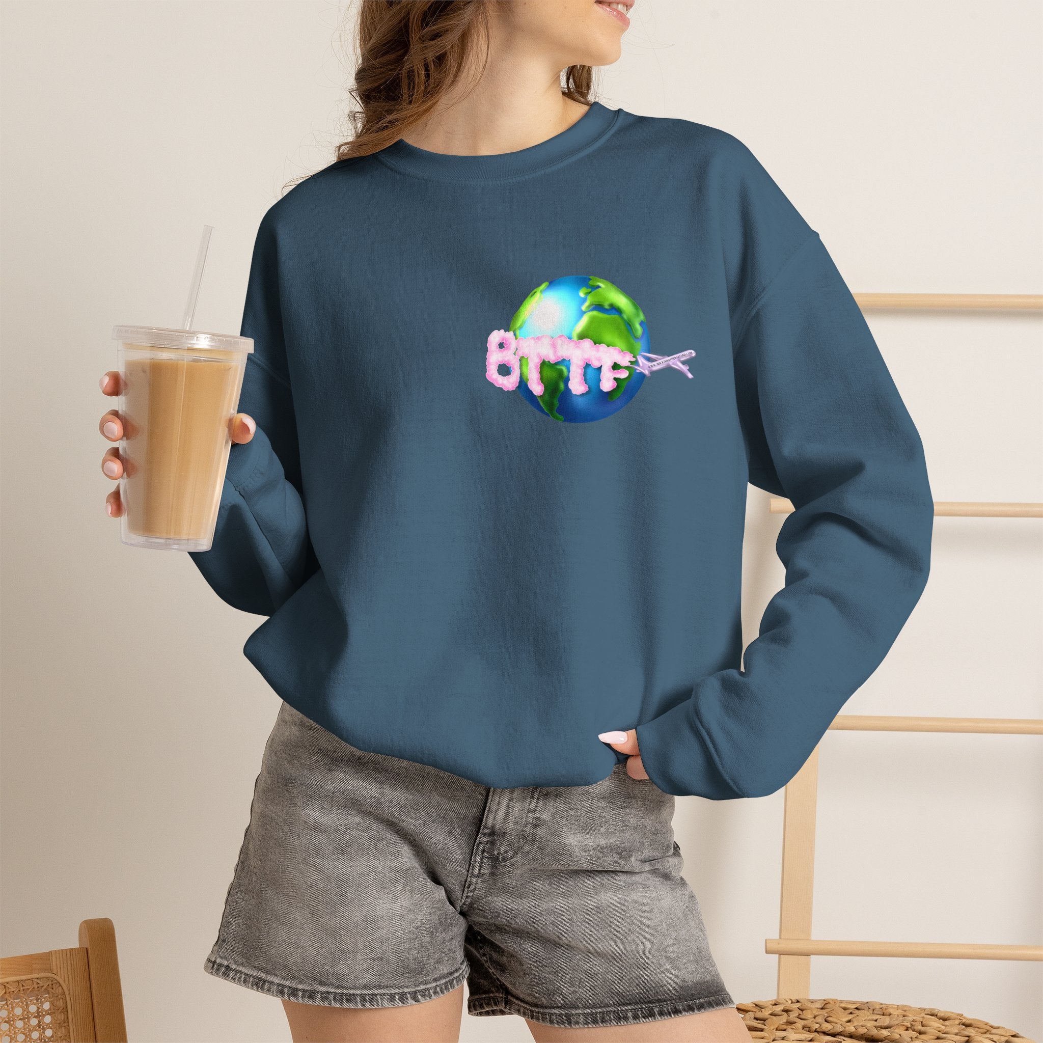 BTTF - Black Trans Travel Fund Unisex Crewneck Sweatshirt